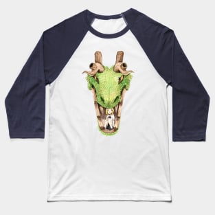 Girl in The Dragon Baseball T-Shirt